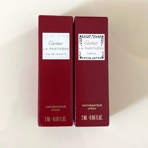CARTIER La Panthere Parfum & Eau De Parfum Vaporisateur Spray Samples